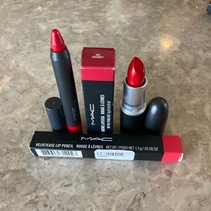 Mac/Cockney Lustre Lipstick/Anything Goes Pencil